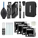 KuuZuse Professional DSLR Camera Cleaning Kit with APS-C Cleaning Swabs, Microfiber Cloths, Camera Cleaning Pen, for Camera Lens, Optical Lens