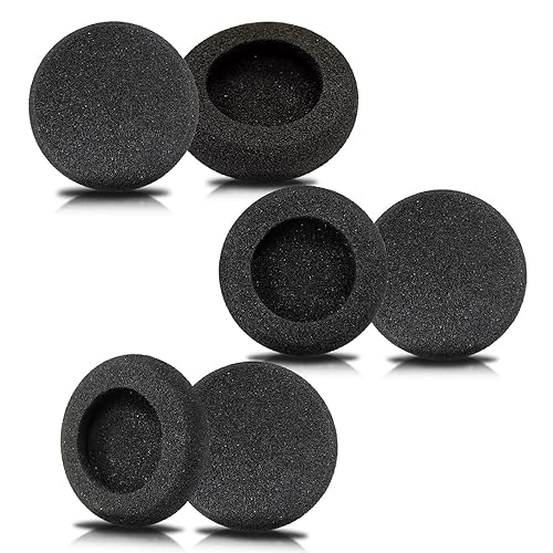 Ear Cushions Replacement for Plantronics Headset, Foam Ear Pads for Plantronics HW251N HW261N HW510 HW520 Blackwire 3210 3220 3320 C320 C3225 Jabra