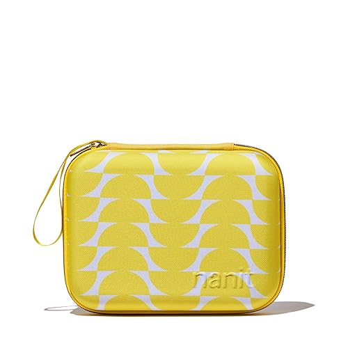 Nanit Travel Case - Protective Hard Shell Carrying Case for Nanit Pro Baby Monitor and Multi-Stand Travel Accessory, Yellow