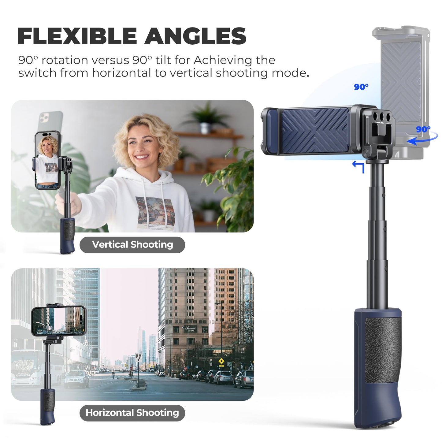Freewell Versatile Bluetooth Smartphone Selfie Grip with ARCA Standard, Cold Shoe Mount for iPhone, Samsung Cell Phone