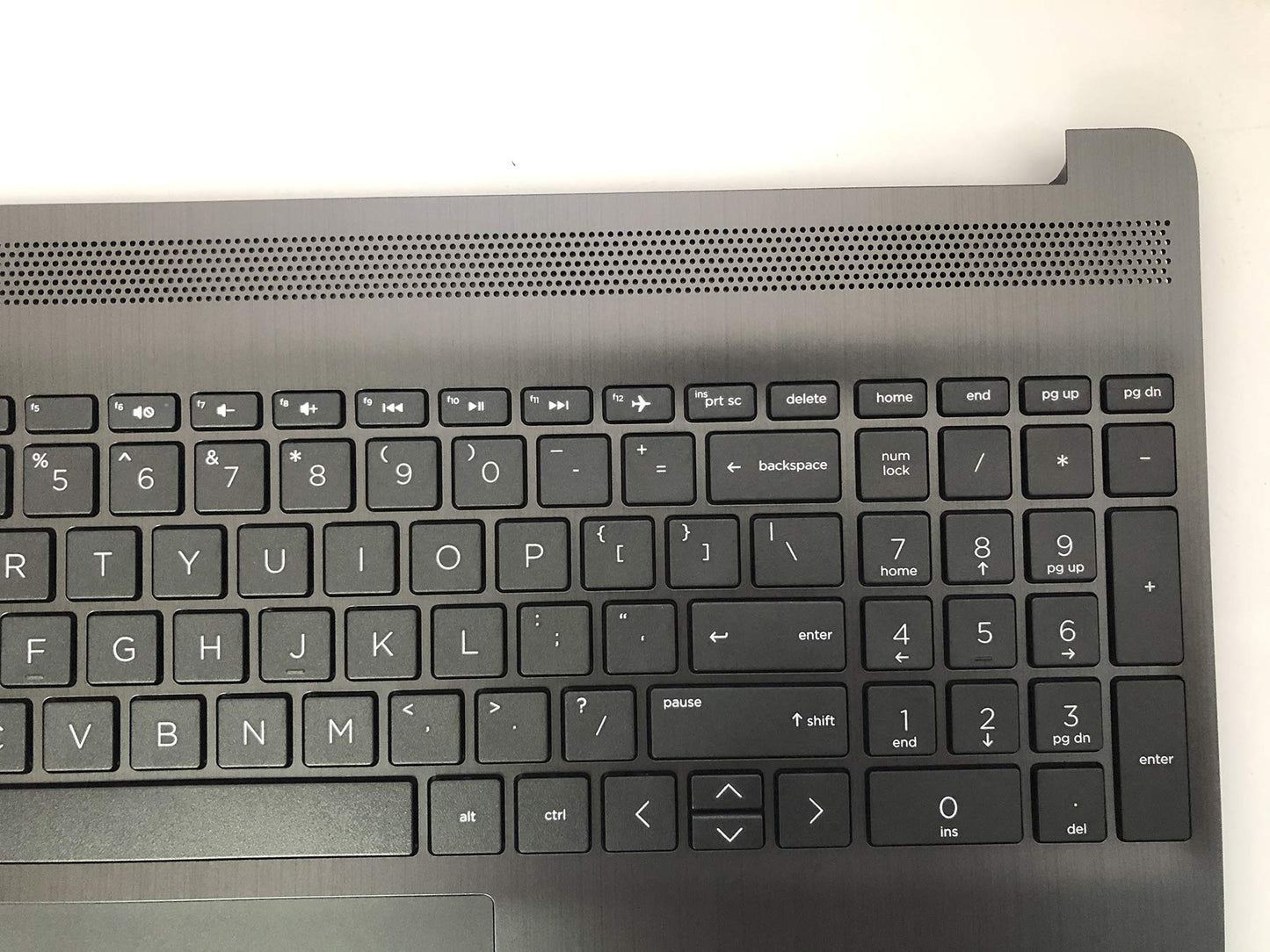 Replacement for HP 15T-DW 15-DW 15s-du 15-DW0037WM 15-DW0038WM Laptop Upper Case Palmrest Keyboard Touchpad Assembly Part L52021-001 AP2H8000500 Top