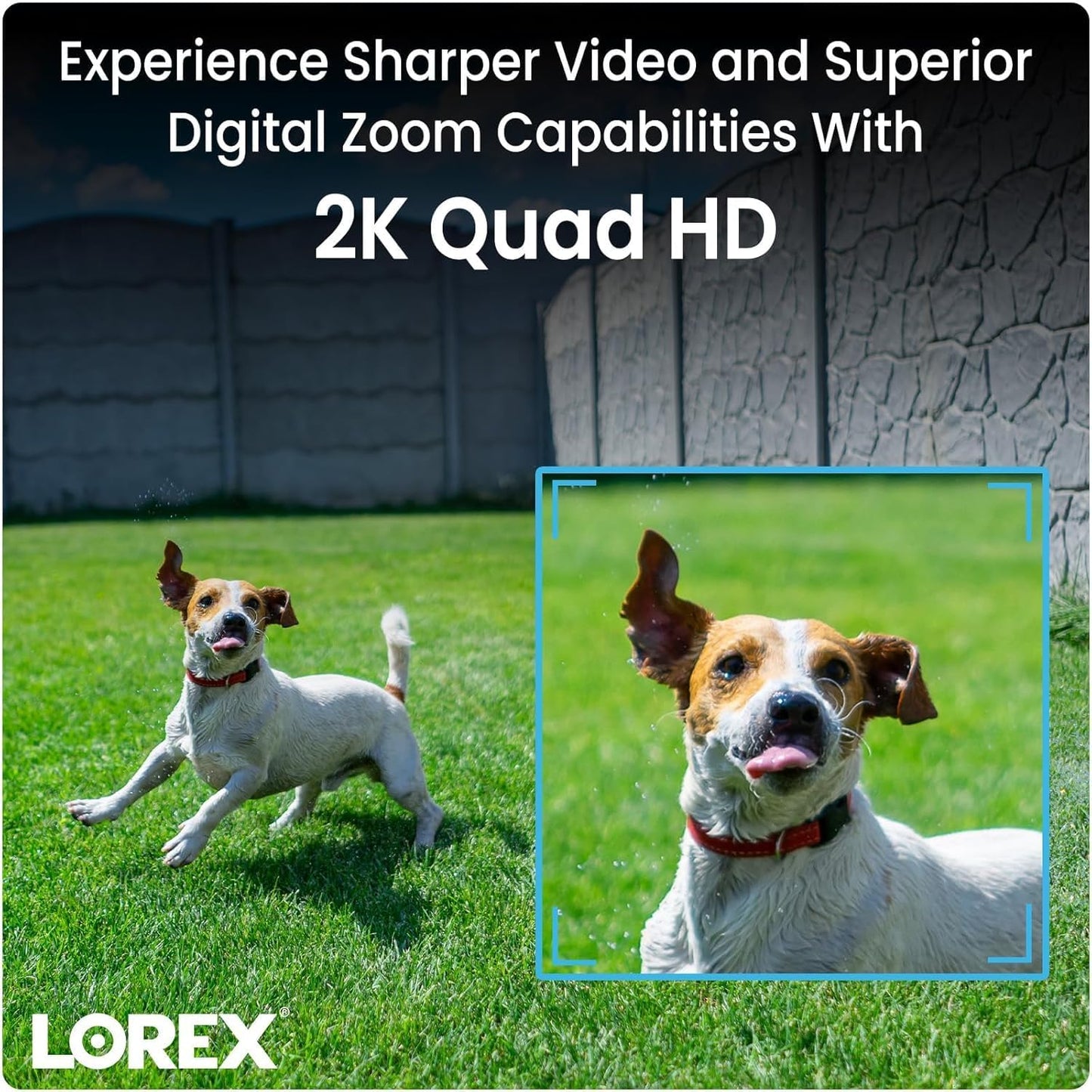 Lorex 2K Wi-Fi Smart Lightbulb Camera | E26/E27 Socket | Pan-Tilt View, Color Night Vision, Person & Vehicle Detection | 2-Way Talk | Alexa/Google |