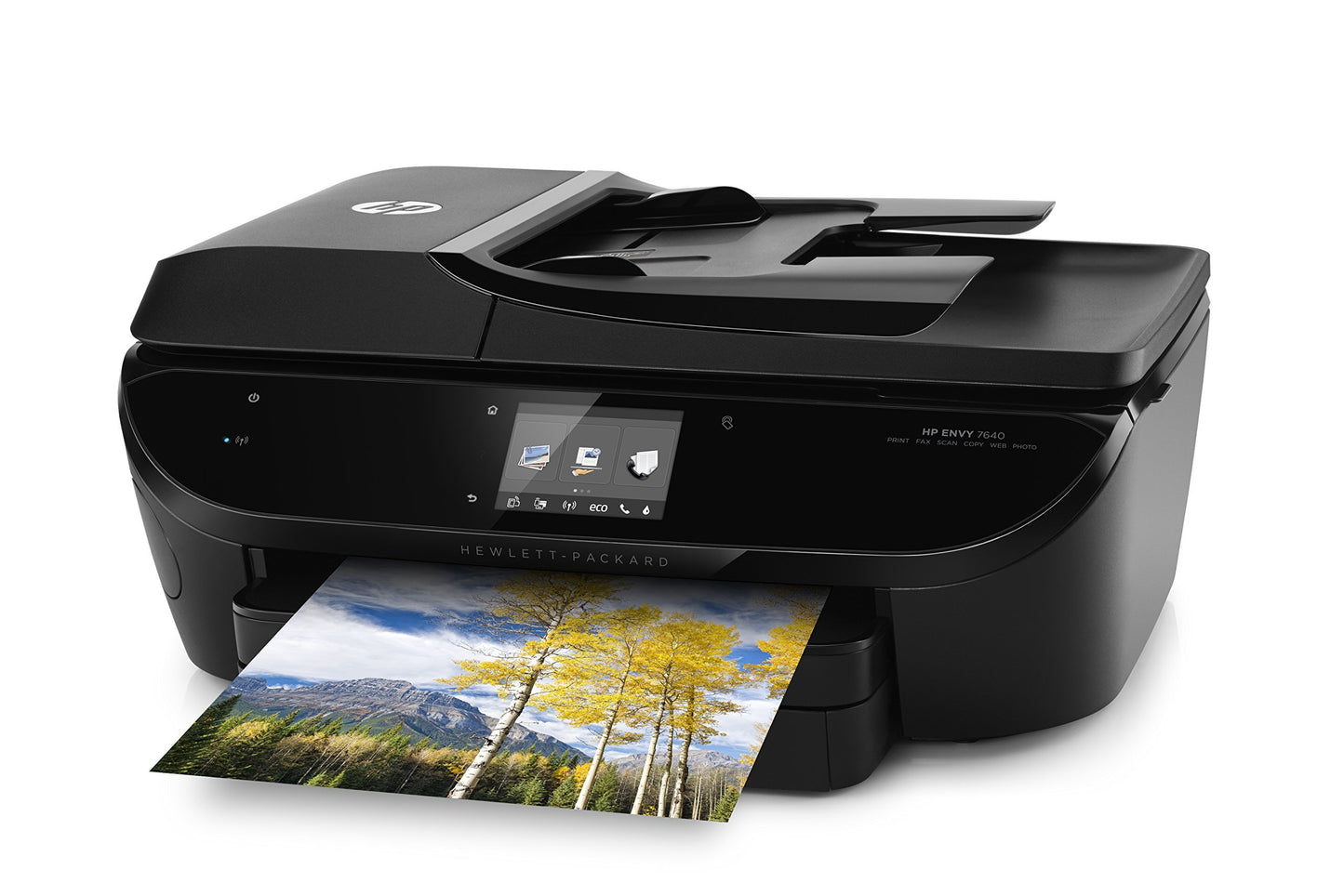 HP ENVY 7640 Wireless All-in-One Photo Printer with Mobile Printing, HP Instant Ink & Amazon Dash Replenishment ready (E4W43A) (Renewed)