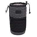 USA Gear FlexARMOR-X Large Lens Case Pouch with Deluxe Padded Neoprene Protection - Fits Camera Lenses up to 7.87" x 3.80", Drawstring Opening