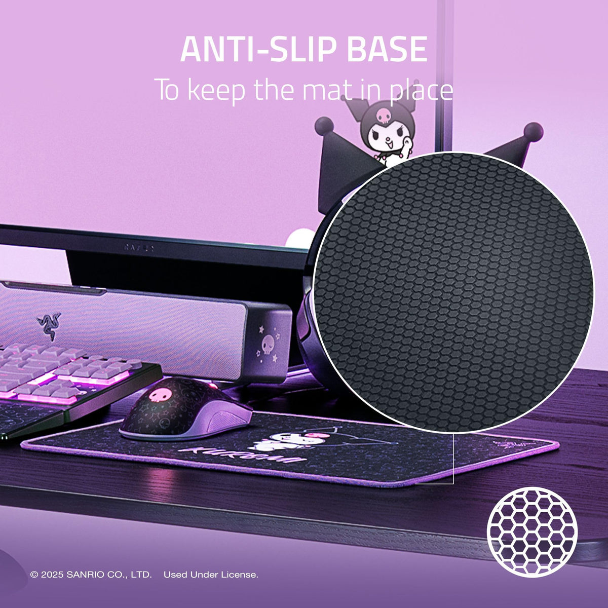 Razer DeathAdder Essential Gaming Mouse & Goliathus Soft Mouse Mat Bundle