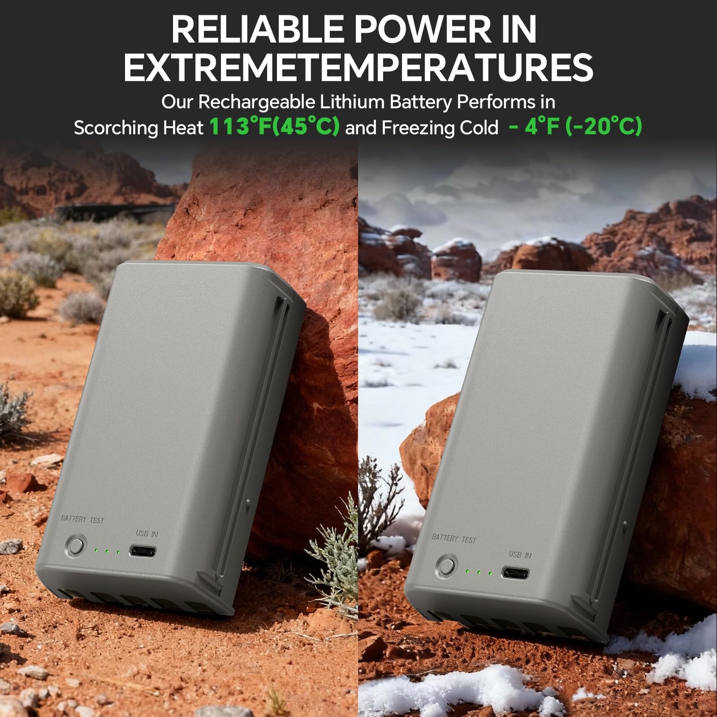 Adicop Rechargeable Lithium Camera Battery 2 Pack 7000mAh Compatible with Steahlt Cam Trail Camera Deceptor Fusion Connect MAX Flashback