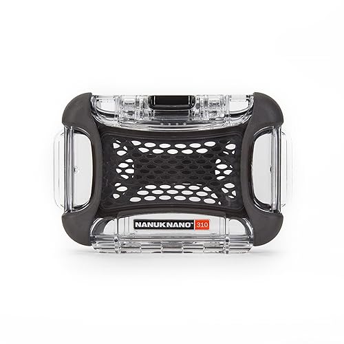 Nanuk 310-0011 Nano Series Waterproof Small Hard Case for Phones, Cameras and Electronics (Clear)