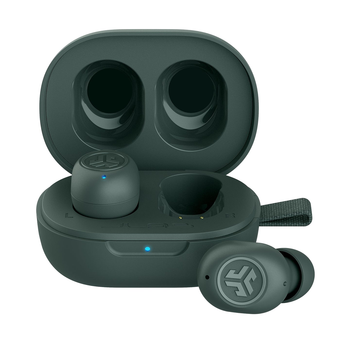 JLab JBuds Mini, True Wireless Earbuds, Bluetooth Multipoint, IP55 Sweat Resistant, Be Aware Audio, Sage