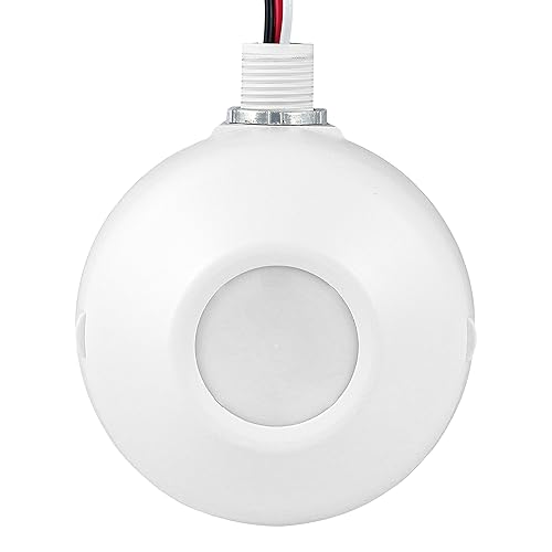 ENERLITES High Bay Ceiling Motion Sensor, Passive Infrared PIR Ceiling Sensor, 360° Field of View, 2800 Sq Ft Coverage, 120-277VAC, Neutral Wire