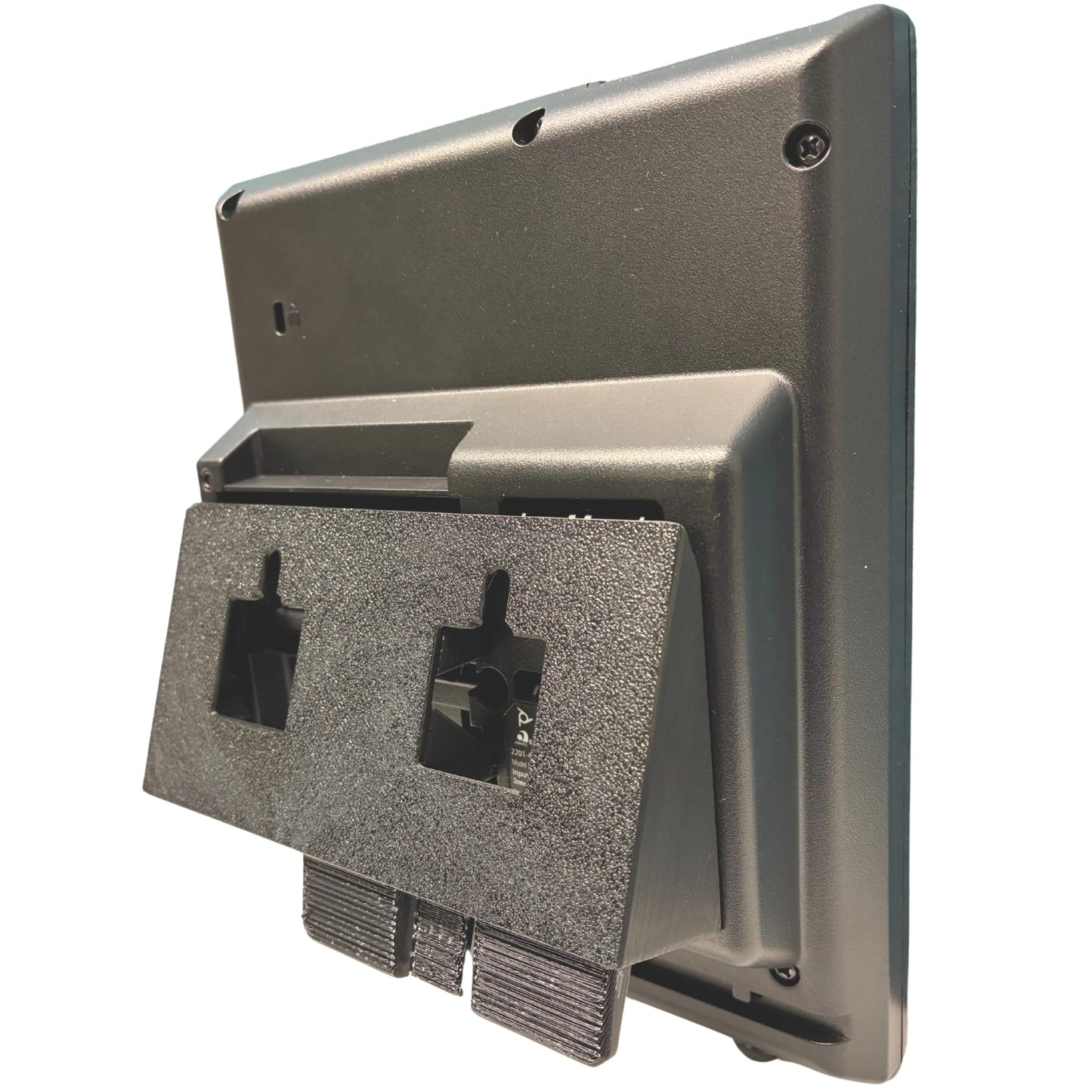 Replacement Stand Compatible with VVX 150 and VVX 250 VoIP Office Phones - Desk Mount and Wall Mount Cradle Base - Durable and Precise Fit