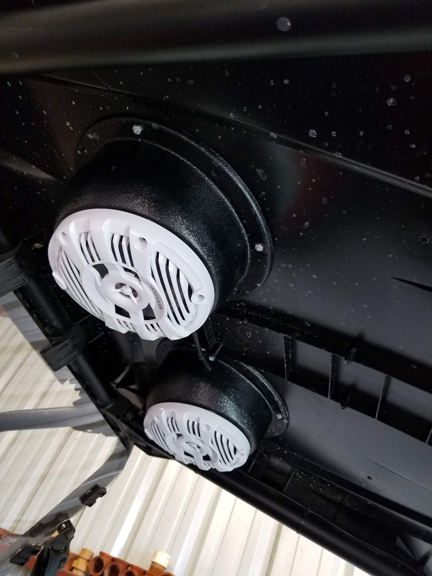 RV Travel Trailer RZR Universal Speaker MOUNTS for use with 6.5" Speakers Overhead Stereo Console