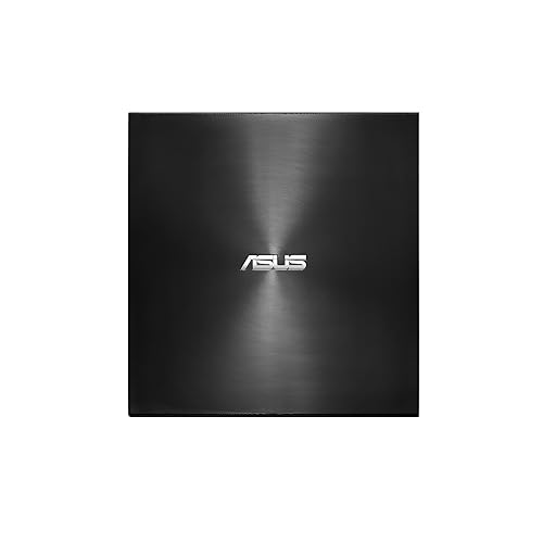 ASUS ZenDrive Black 13mm External 8X DVD/Burner Drive +/-RW with M-Disc Support, Compatible with Both Mac & Windows and Nero BackItUp for Android