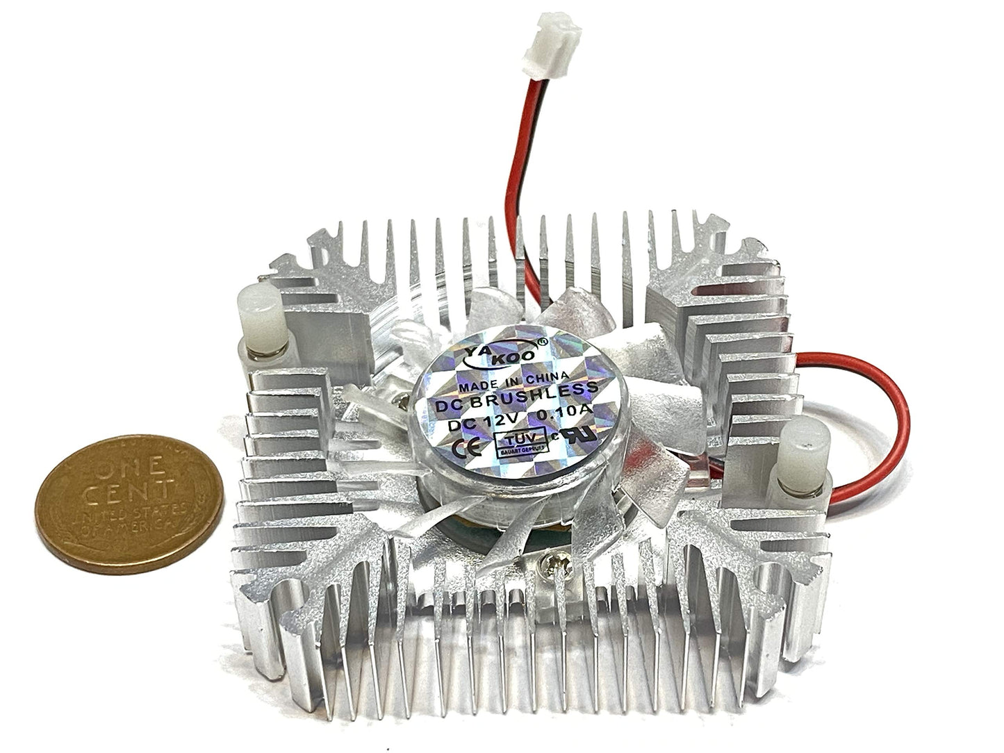 4 x 55mm 12v fan heatsink PC Laptop CPU VGA Video Card Cooler Cooling B7