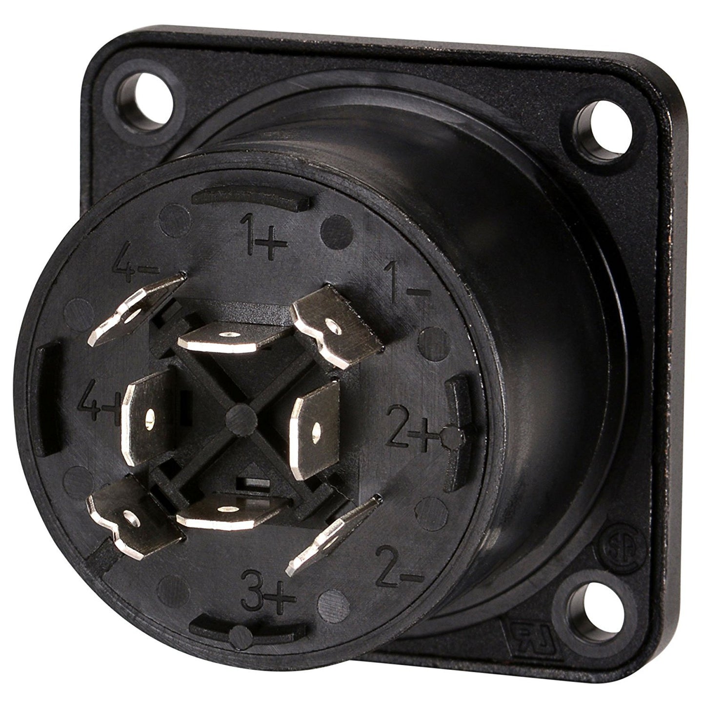 Neutrik NL8MPR-BAG speakON Connector 8 Pole Chassis Mount