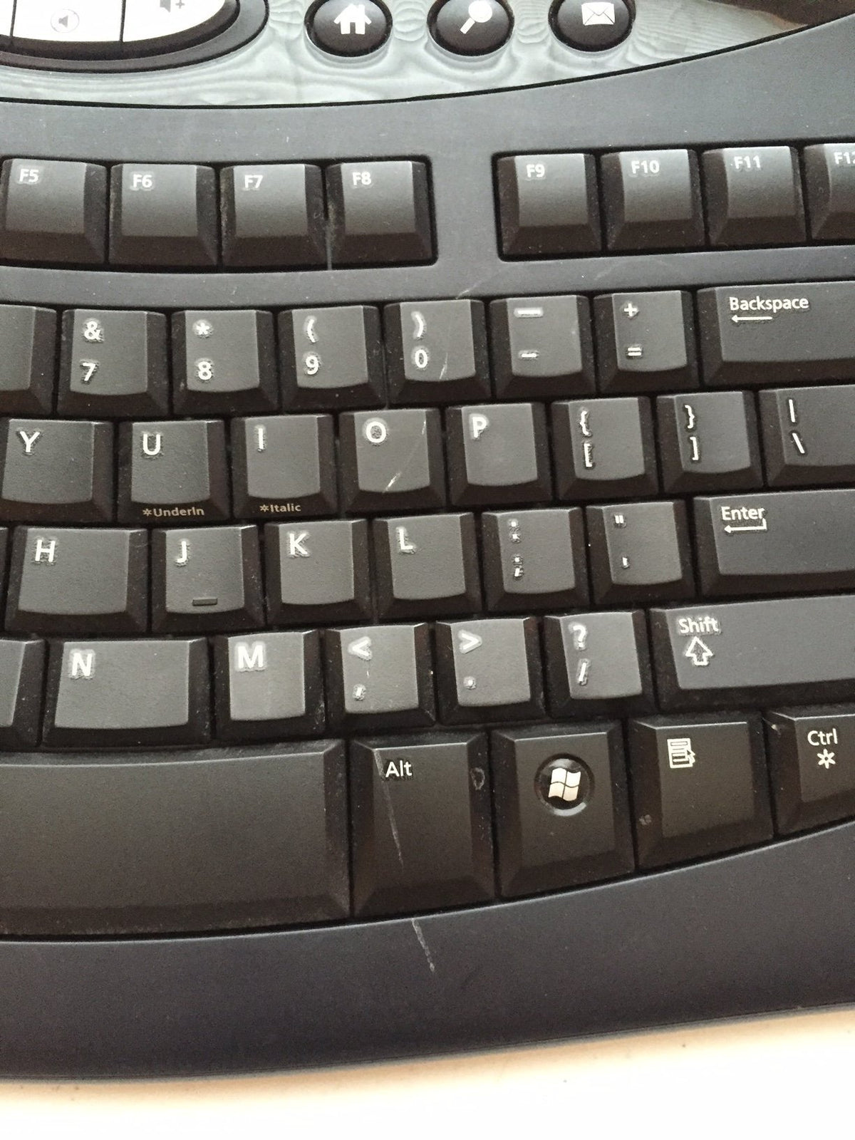 Microsoft Comfort Curve Keyboard 2000