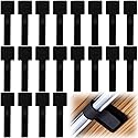 SmallCat 20pcs Hook and Loop Cable Ties, 3.55 Inch Self Adhesive Cable Management Straps for Desktop Network Wires, Adjustable Reusable Appliances