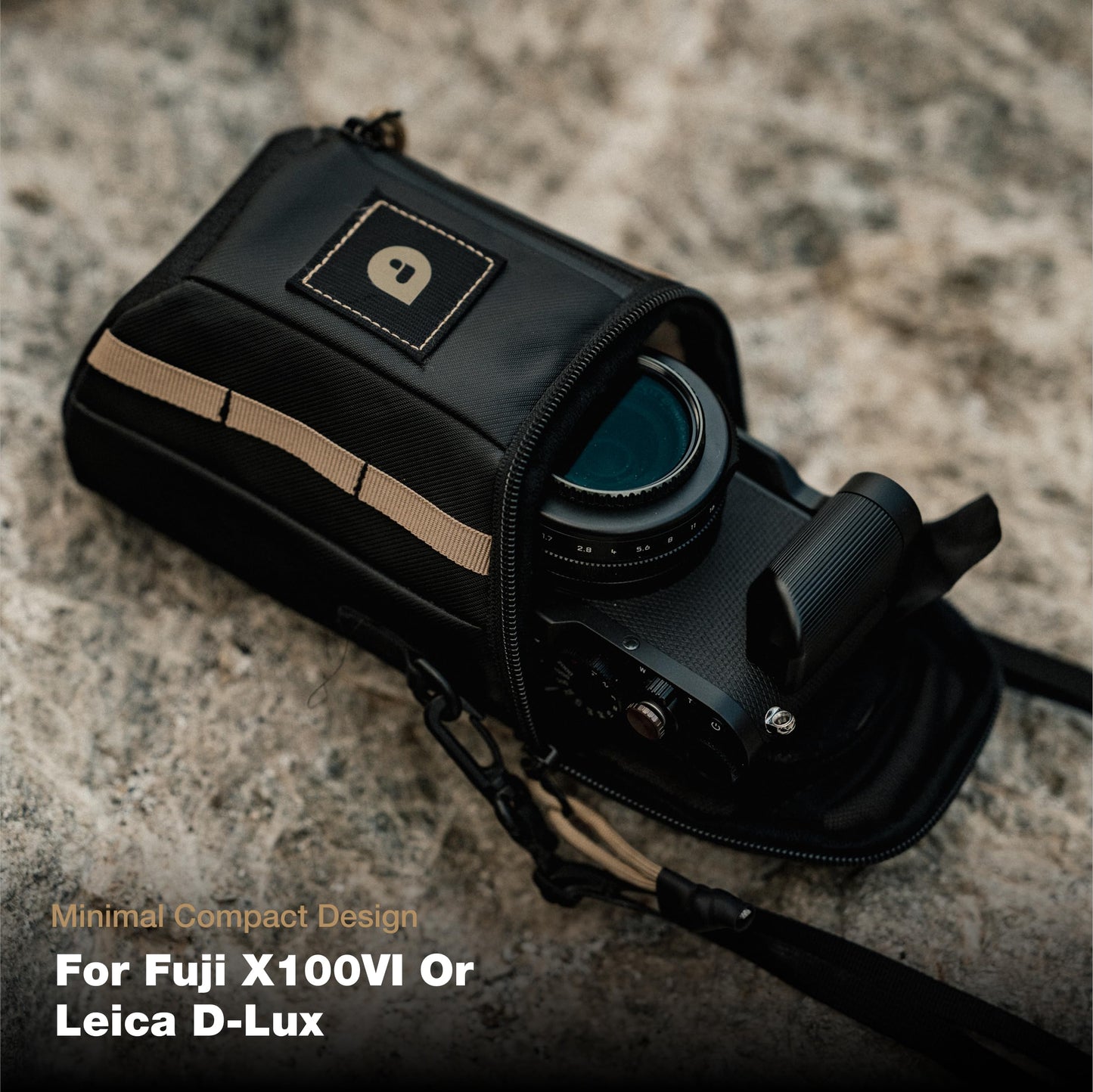 PolarPro - 1L Camera Case | Compact Point and Shoot Camera Bag | Small Camera Case for Travel, Hiking, Photography | Protective Padded Case fits