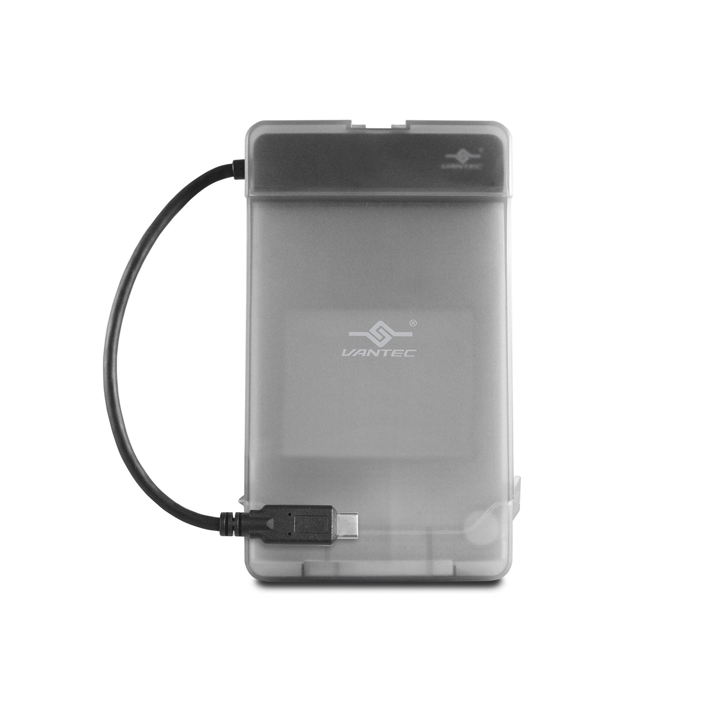 Vantec USB 3.1 Gen 2 Type-C 2.5" SATA SSD/HDD Storage Adapter (CB-STC31-2PB) , black