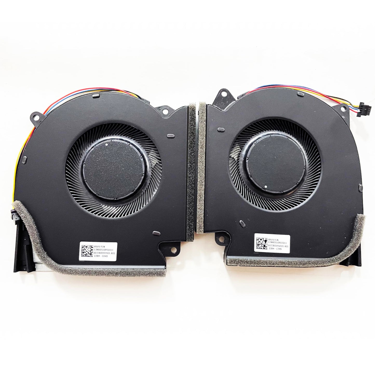 Fleshy Leaf CPU+GPU Cooling Fan Replacement for Asus ROG Strix G513IC G513IE G513IH G513QC G513QE G713IC G713IE G713IH G713QC G713QE 5V Series