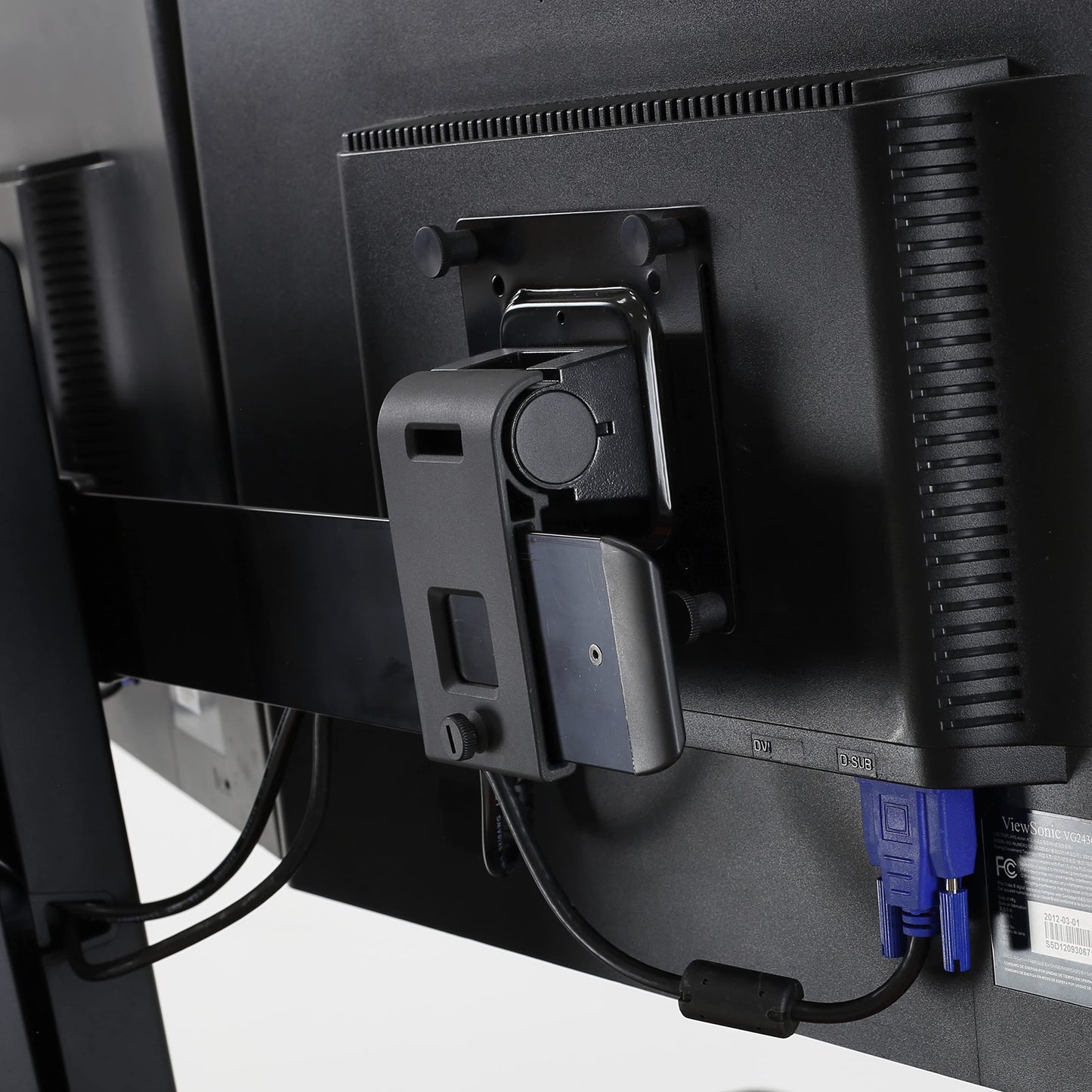 Ergotron - Dual Monitor Tilt Pivot Kit - for 2 Monitors 0 to 11 lbs Each - Add-on for WorkFit-S, WorkFit-A, WorkFit-C, and Neo-Flex Dual Monitor Stand