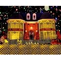 LED Net lights, 200 LED Christmas Light Fairy String Decorative Mesh Warm White for Cocktail Party Birthday BBQ Bistro Cafe 9.8ftx 6.6ft