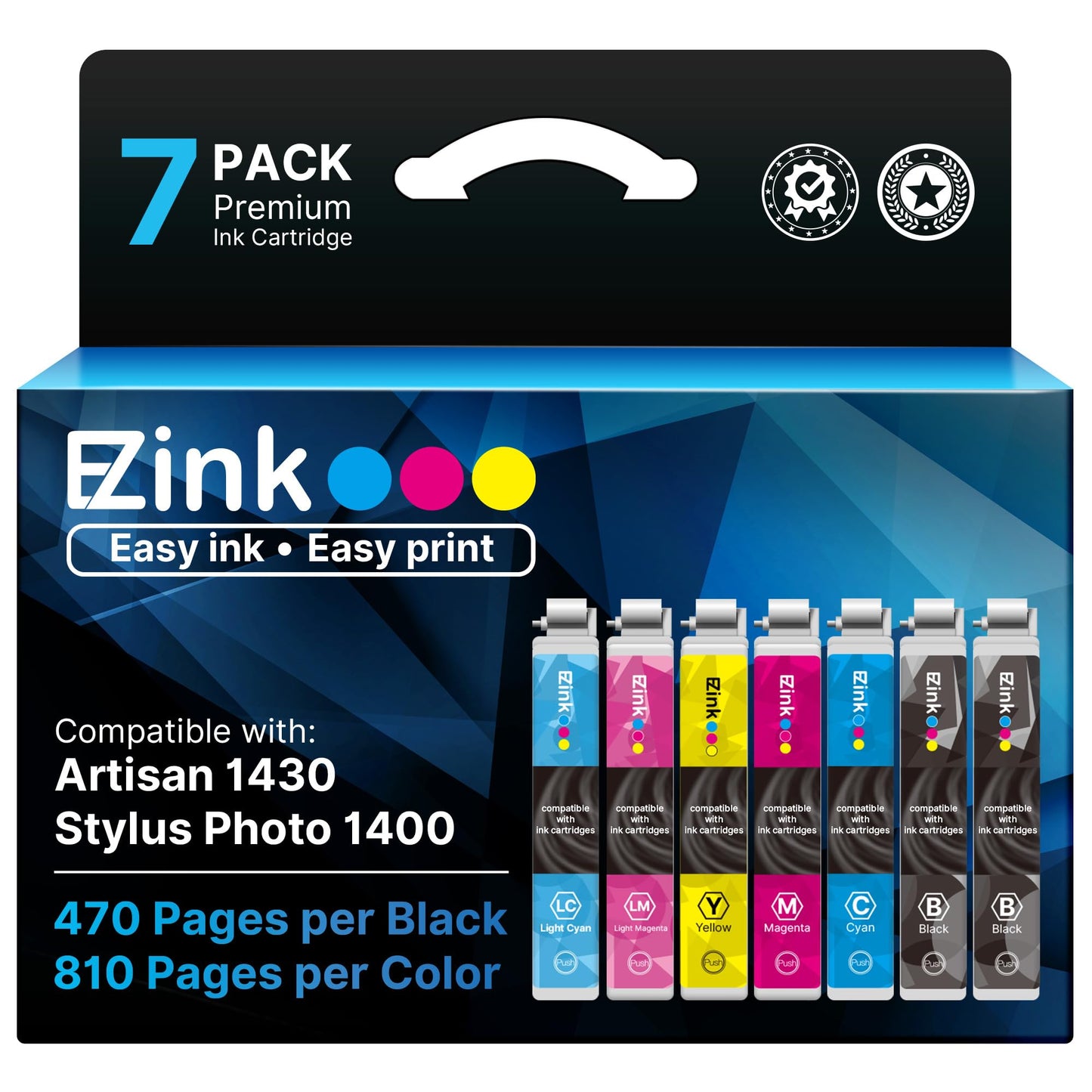 E-Z Ink Remanufactured Replacememt for 79XL Ink Cartridge Combo Pack