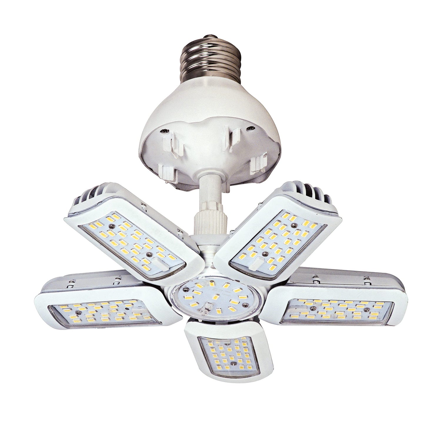 Satco S9752 60W LED HID Replacement 5000 K MoGUl Extended Base Adjustable Beam Angle 100-277V Light Bulb