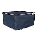 The Perfect Dust Cover, Navy Blue Nylon Cover for HP Deskjet 3755 All-in-One Printer, Anti Static and Waterproof Dimensions 15.86''W x 6.97''D x