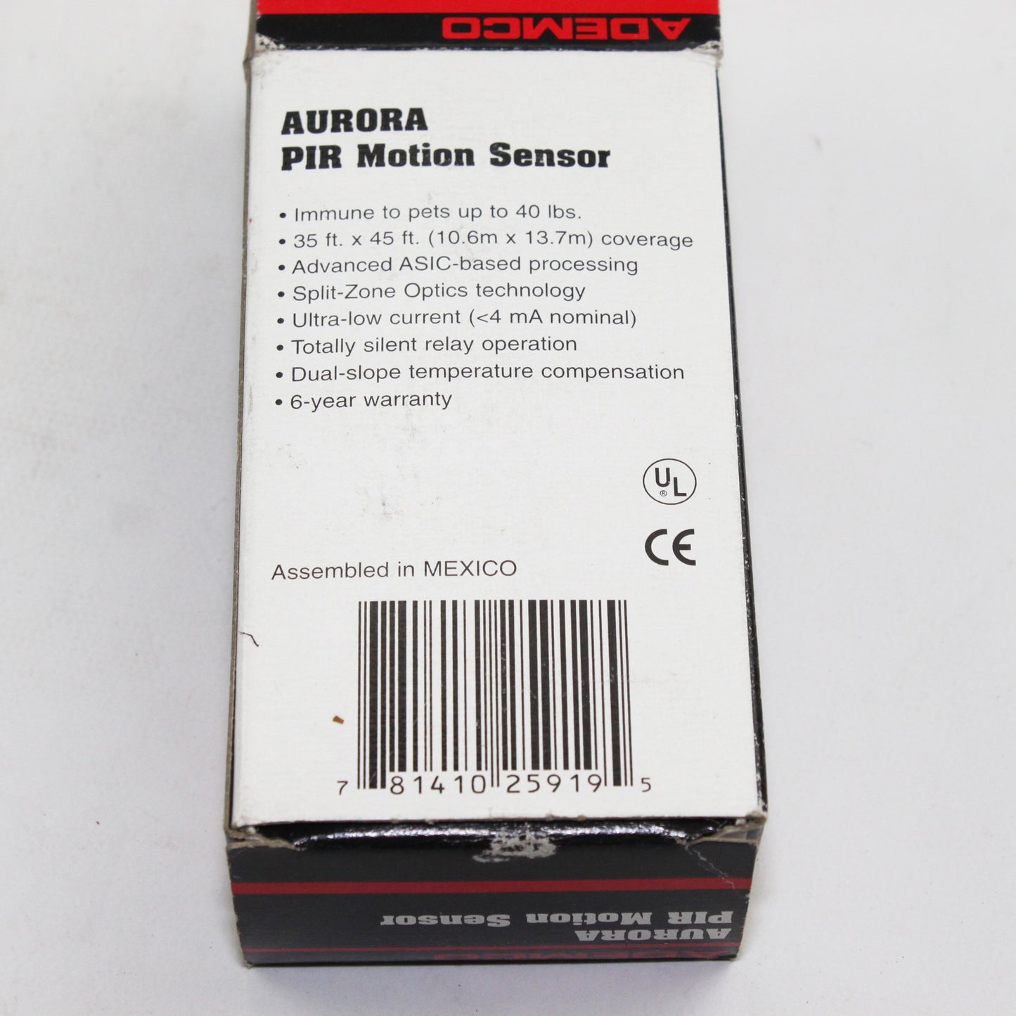 Honeywell AURORA Pir Motion Sensor