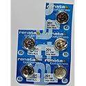 Renata Batteries 391 Silver Oxide Watch Battery (5 Pack)