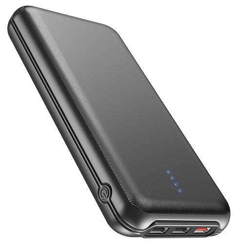 Portable Charger, 30000mAh 22.5W Fast Charging Power Bank with Flashlight and 4 Outputs, USB C External Charger, Travel Essential Battery Pack