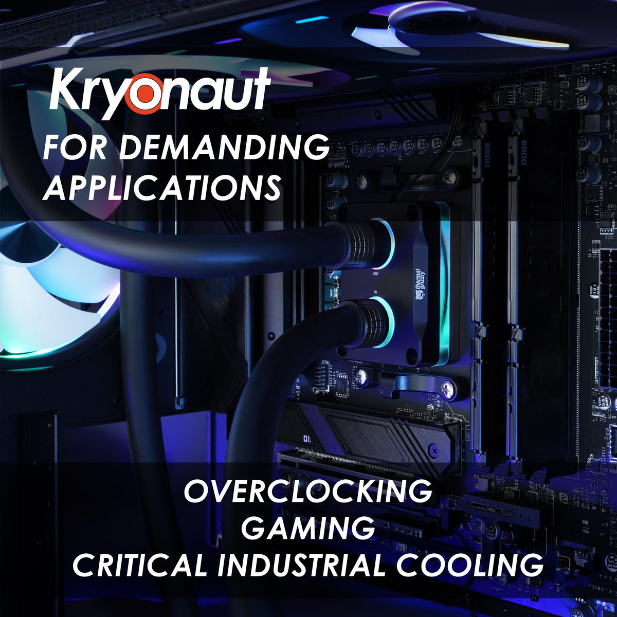 Thermal Grizzly Kryonaut - 5.55 Gram/1.5ml - High Performance Thermal Paste