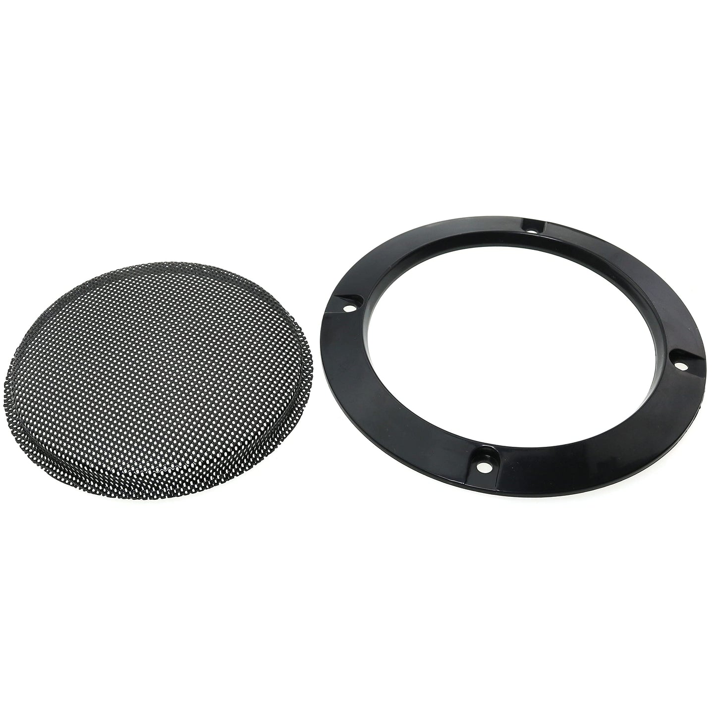 MEETOOT 2pcs Cold Rolled Steel Loudspeaker Net Cover 3" Grill Cover with Mounting Screws for DIY Speaker and Car Speaker
