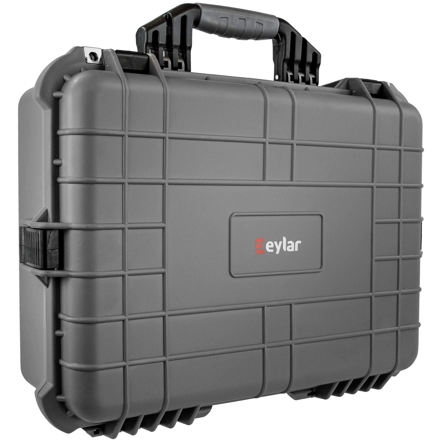 Eylar Large 20 Inch Protective Camera Case Water and Shock Proof With Foam (Gray)