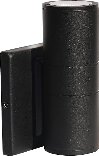 Nuvo 62/1138 LED Module LED Small Up or Down Sconce Fixture Black Finish, 1 Light 10W 120/277V