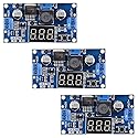 Diitao 3pcs LM2596 LM2596S Buck Converter DC-DC 4-40V to 1.25-37V 2A Reduced Voltage Regulator Power Modules Adjustable Board Step Down Module…