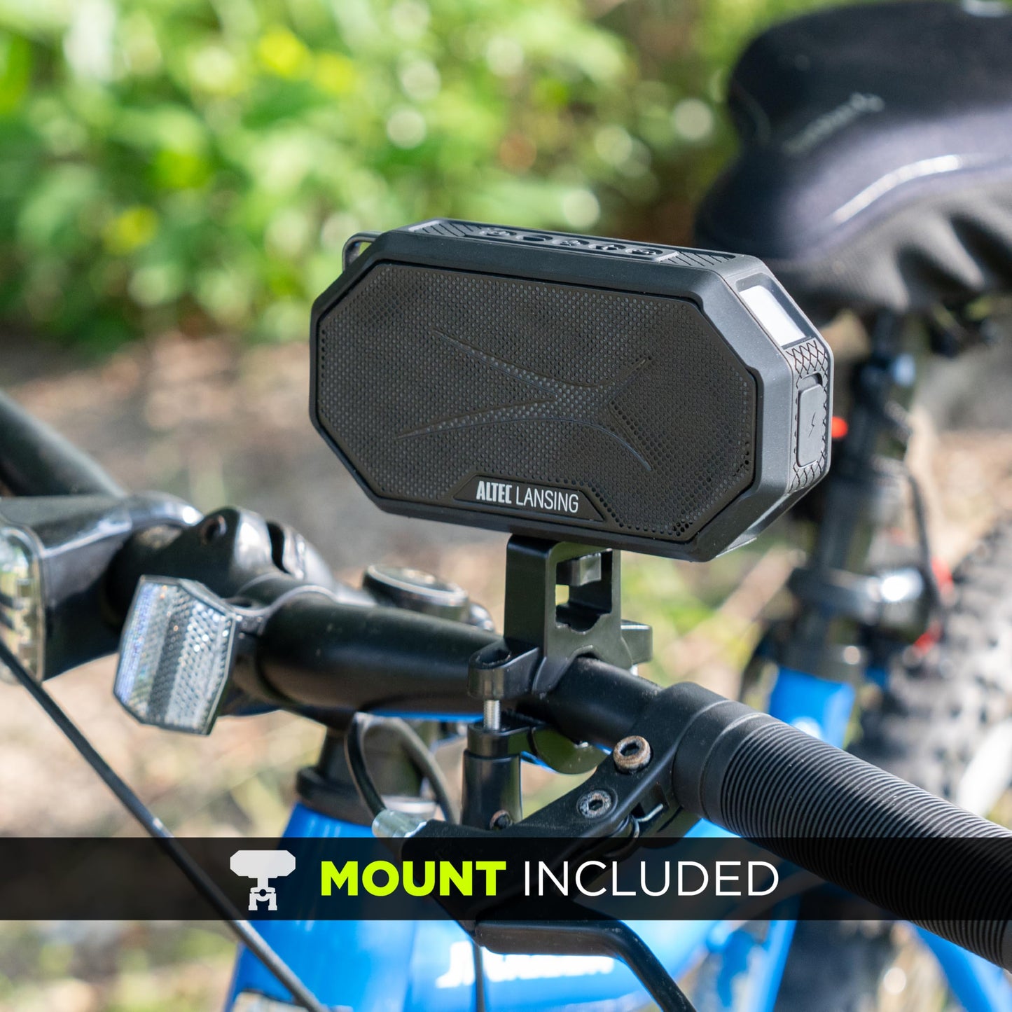 Altec Lansing Portable Bluetooth Speaker HYDRAMINI 2.0, IP67 Waterproof, Portable Speaker, 12h Playtime, Wireless Pairing, USB-C Quick Charge
