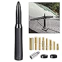 Bingfu Car Truck Bullet Antenna Mast Vehicle Antenna Replacement for Heavy Duty Classic Pickup Trucks