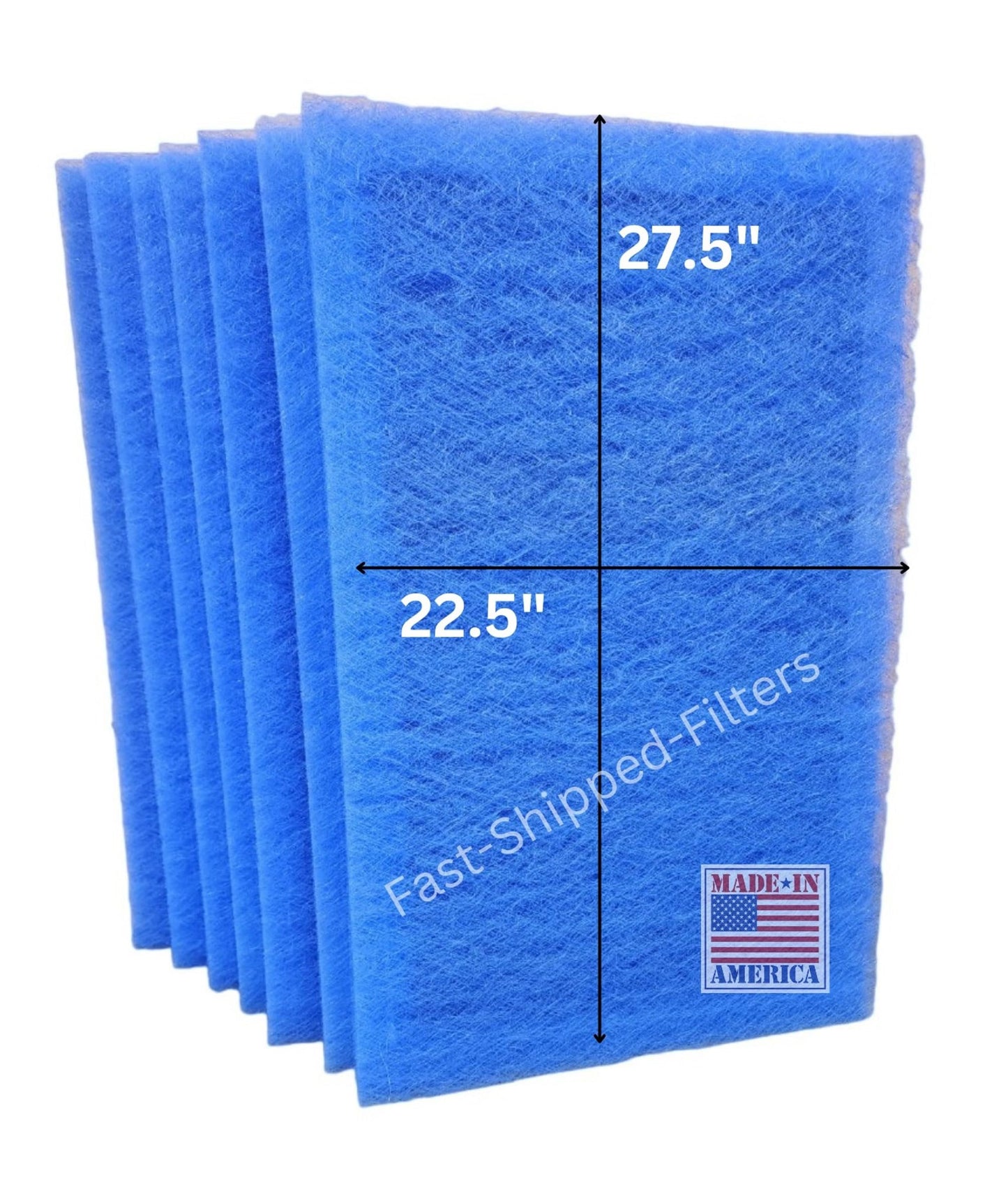 Fast-Shipped-Filters 7 Pack 24x30 Replacement Filter Pads Compatible with Dynamic Electronic Air Cleaner 24x30 polarized pads refill
