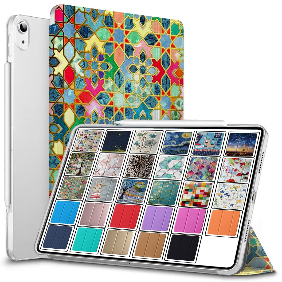 DuraSafe Cases for iPad Pro 12.9 3rd Gen 2018 PC Case A1876 MTEL2LL/A MTEM2LL/A A2014 MTFN2LL/A MTFL2LL/A MTFP2LL/A MTFQ2LL/A A1983
