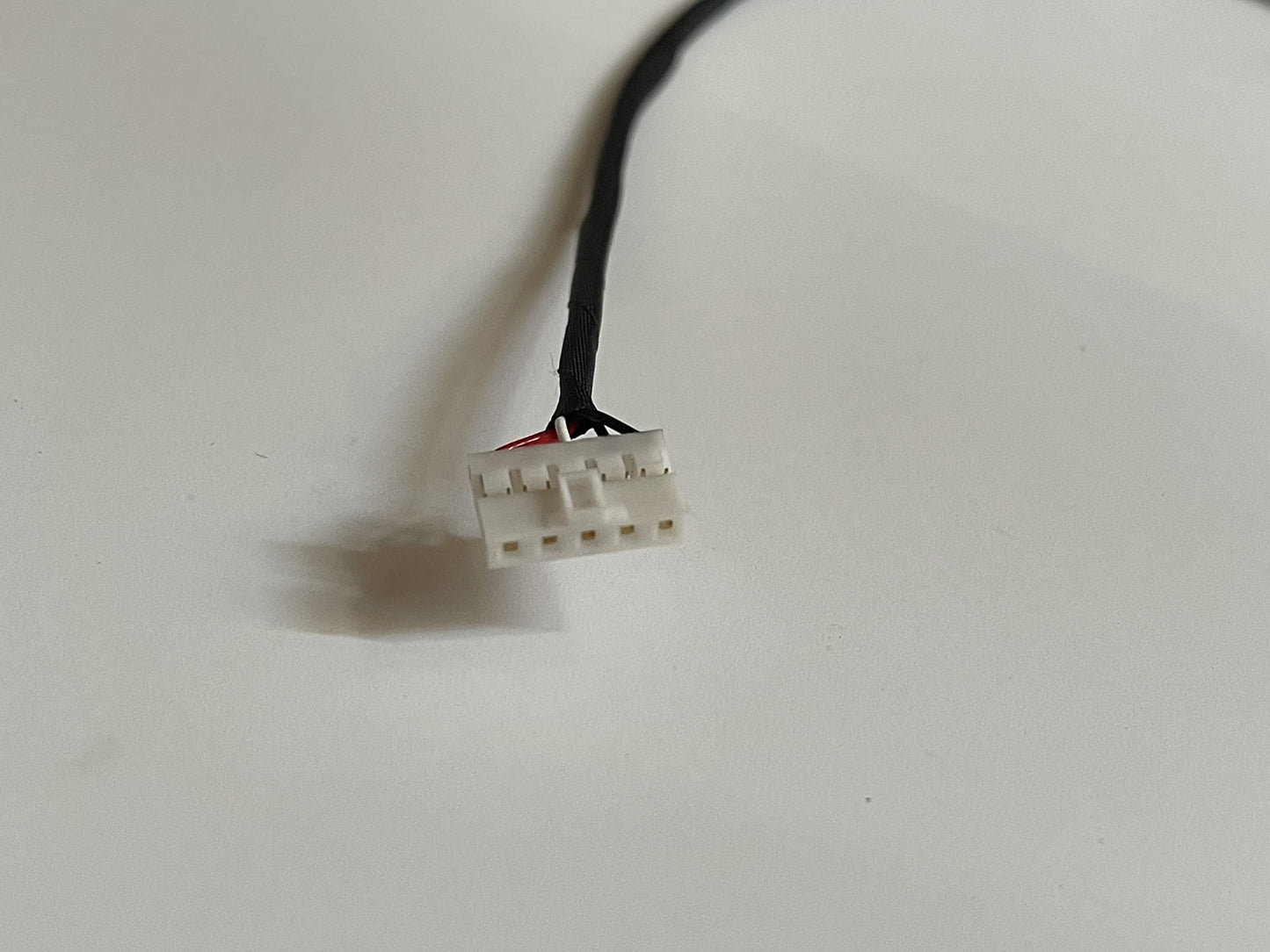 Fleshy Leaf DC Power Jack Harness Cable Replacement for Lenovo Ideapad G50-70 G50-75 G50-80 G50-85 G50-90 DC30100LE00