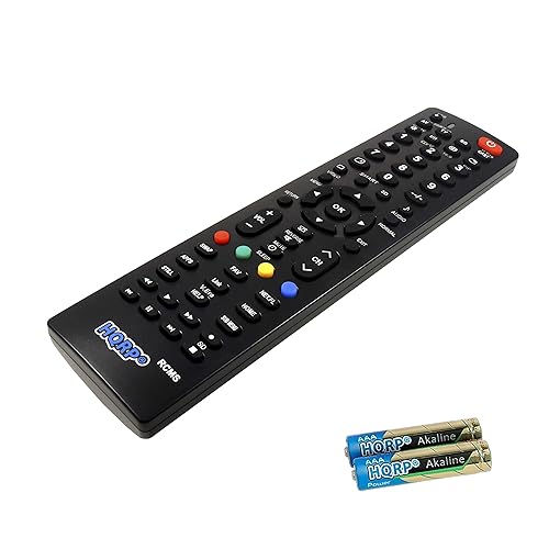 HQRP Remote Control Compatible with Panasonic TC-50PX14 TC-50PX24 TC-50PX34 TC-54PS14 TC-55LE54 TC-58PS14 LCD LED HD TV Smart 1080p 3D Ultra 4K Plasma
