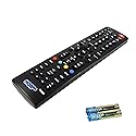 HQRP Remote Control Compatible with Panasonic PT-61LCZ70 TC-32LE60 TC-32LX14 TC-32LX20 TC-32LX24 LCD LED HD TV Smart 1080p 3D Ultra 4K Plasma