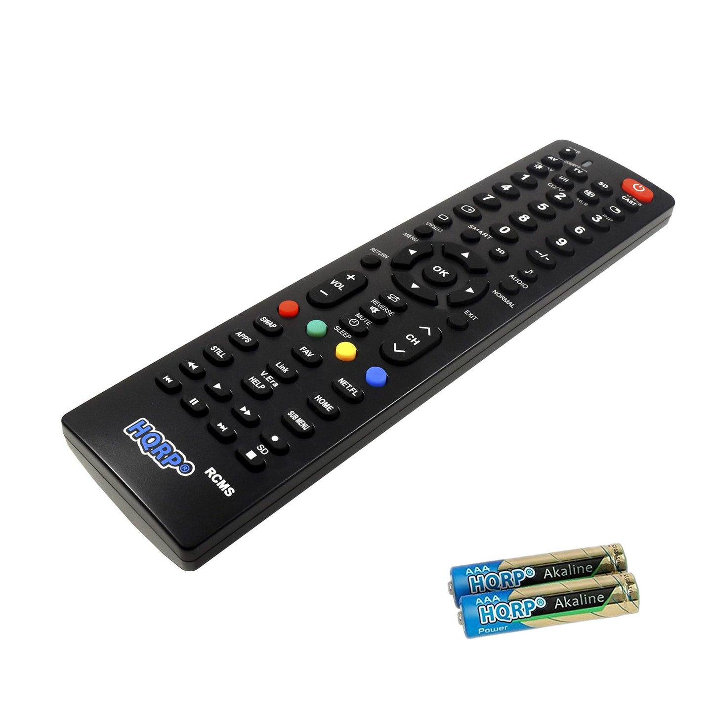HQRP Remote Control Works with Panasonic TH-50PX500U TH-50PX600U TH-50PX75U TH-50PX500U TH-50PX600U TH-50PX75U TH-42PX6U TH-42PX75U TH-42PX77U