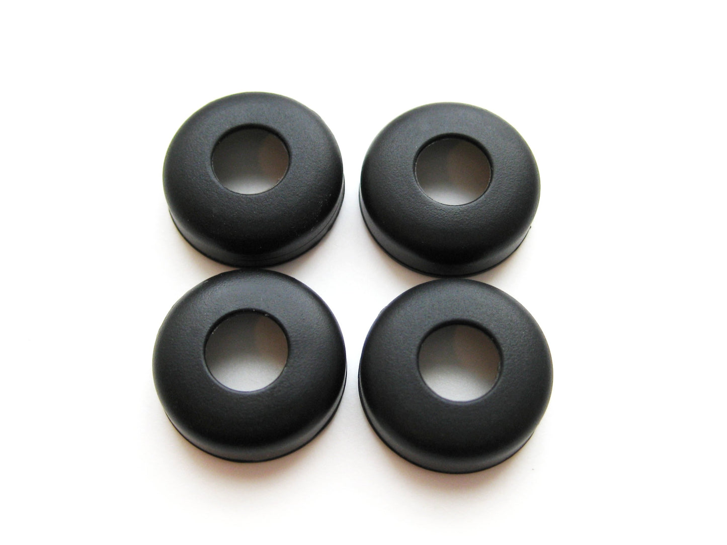 4 Black Earbuds Eartips Compatible with Motorola H270 H371 H375 H385 H390 H560 H620 H680 H681 H685 Headset Wireless Devices