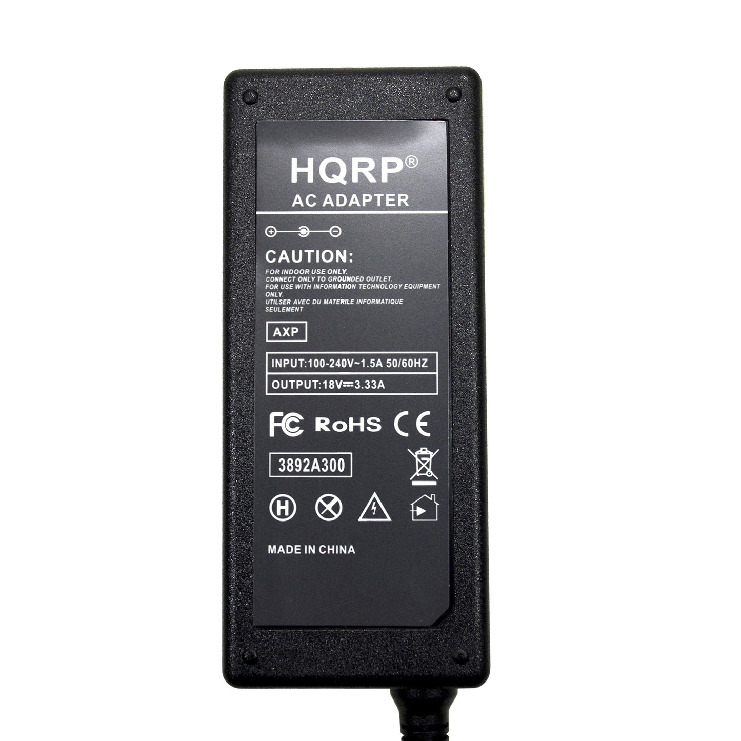 HQRP 18V AC Adapter Compatible with Insignia NS-SB314 NS-SB316 NS-SB515 NS-HSB318 Soundbar Home Theater Speaker Sound-Bar Power Supply Cord Adaptor…