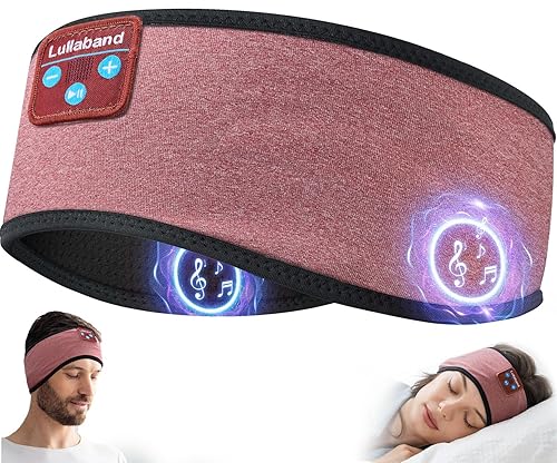 Lullaband Wireless Sleep Headphones Headband for Travel & Sleep - HiFi Stereo Bluetooth Headphones with 10-Hour Battery, Ideal for Yoga, Meditation…