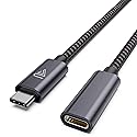 USB C Extension Cable (20Gbps/240W/3.3Ft), Faracent USB 3.2 Type C 3.1 Male to Female Extension Charging & Sync for iPhone 16 15 Pixel PSVR2 MacBook