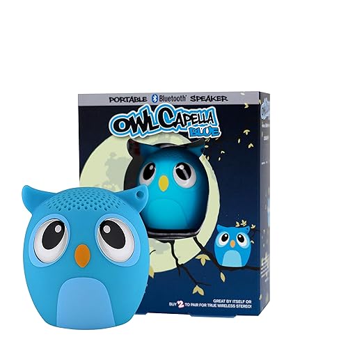 My Audio Pet Mini Bluetooth Animal Wireless Speaker for Kids of All Ages - True Wireless Stereo - Pair with Another TWS Pet for Powerful Rich