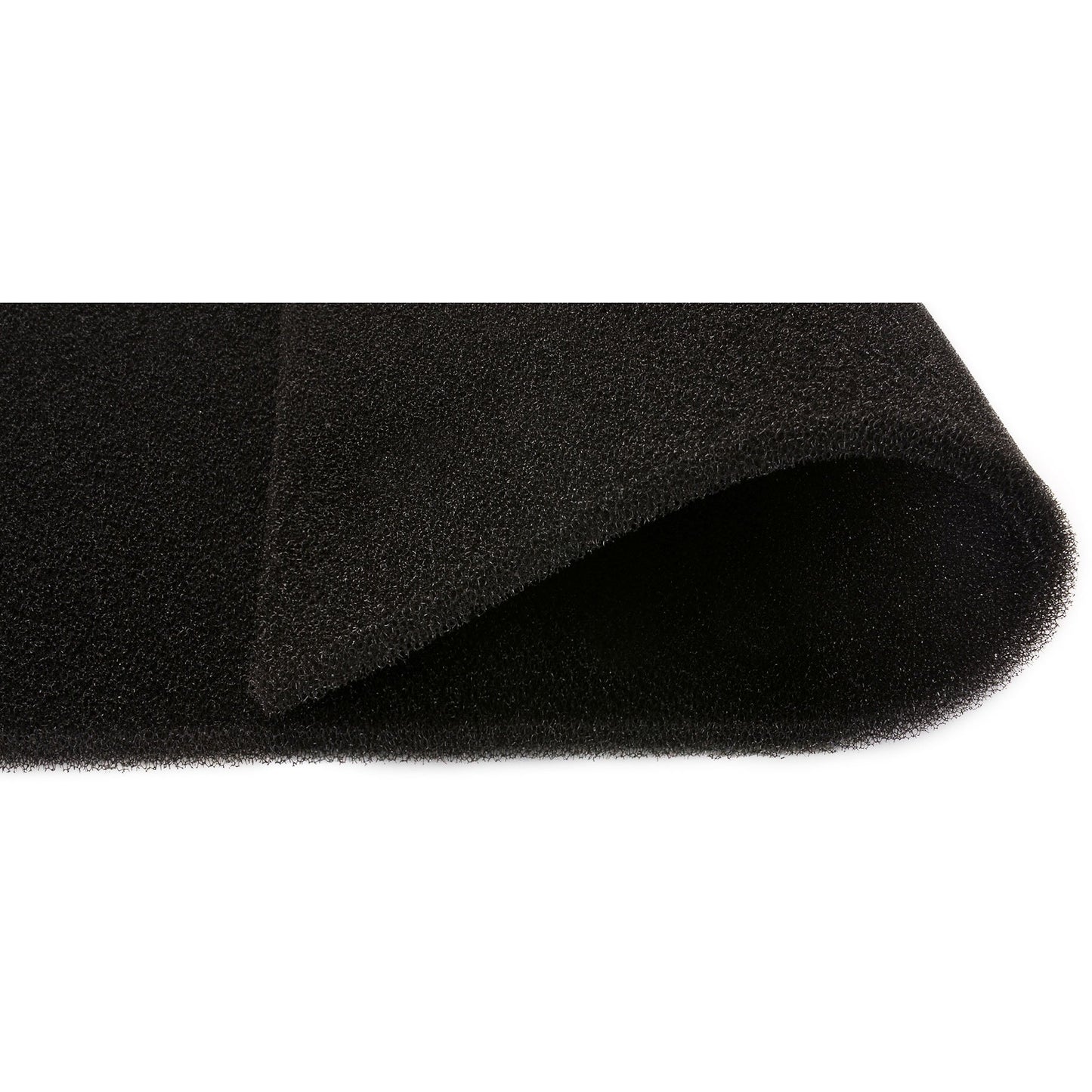 Parts Express Speaker Cabinet Grill Foam 19" Wide x 31" Long x 3/8" Thick Black